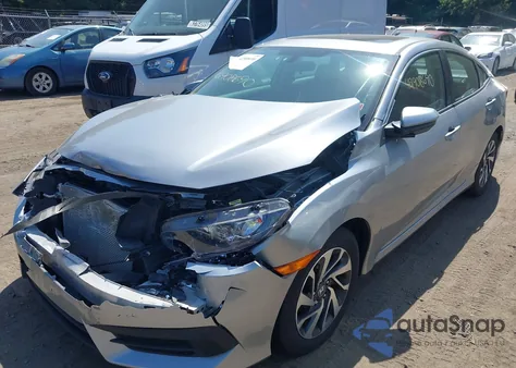 2016 Honda Civic Ex from USA, damaged, VIN 19XFC2F76GE205969